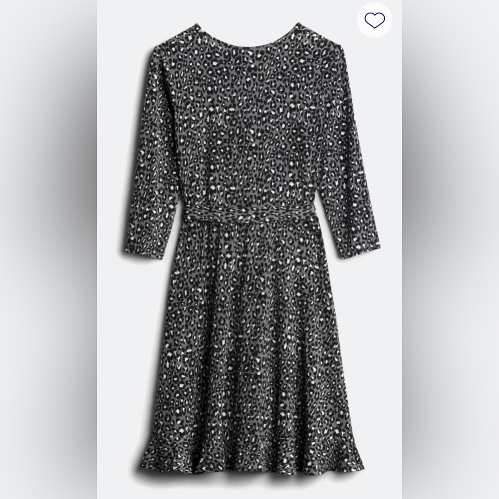 NWT Leota Black White and Grey Animal Print Dress from Stitch Fix - Picture 2 of 9